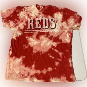 Reds Baseball Tie Dye Shirt